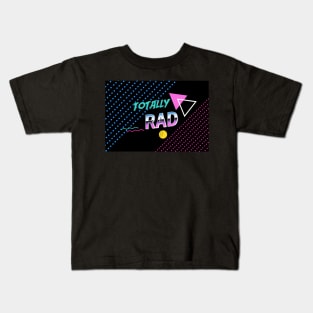 Totally Rad Mask Kids T-Shirt